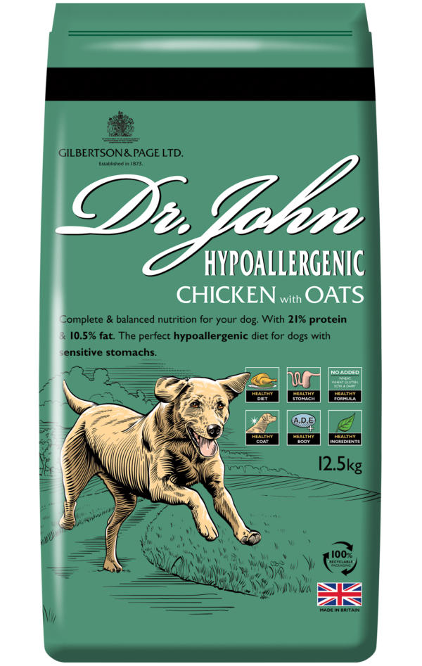 Dr. John Hypoallergenic Chicken with Oats